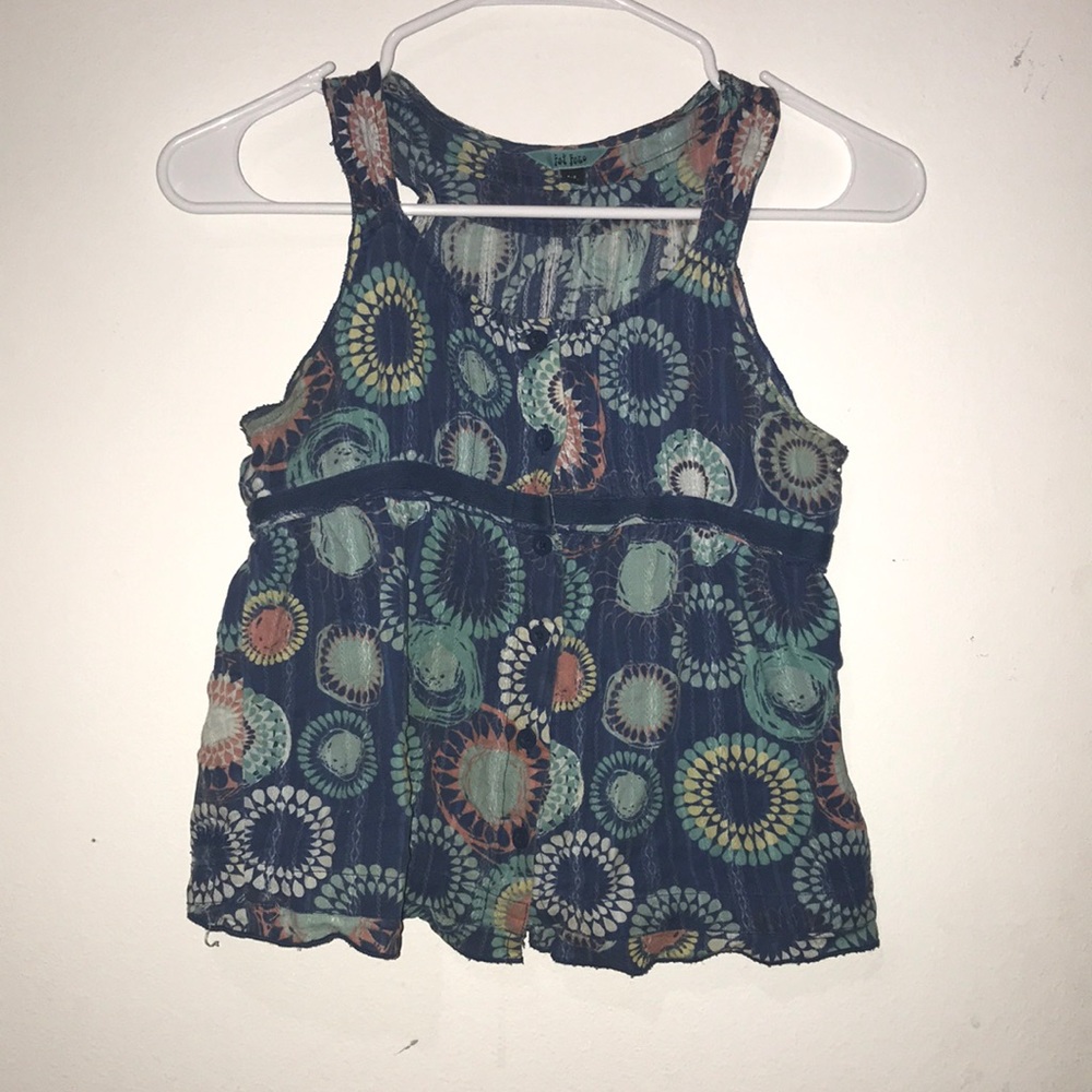 Fat face girls button down vest